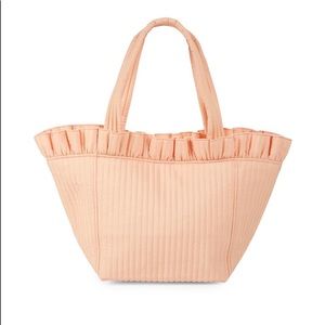 Loeffler Randall Claire Quilted Tote Blush